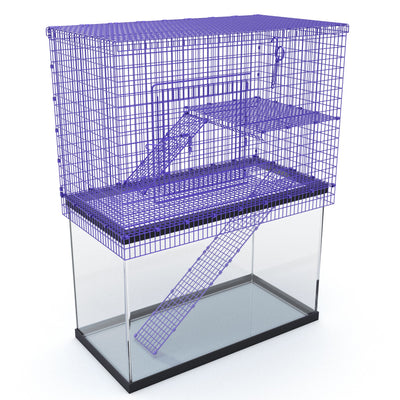 Tank Topper Aquarium Cage for hamsters, Rat, Mice & Gerbils