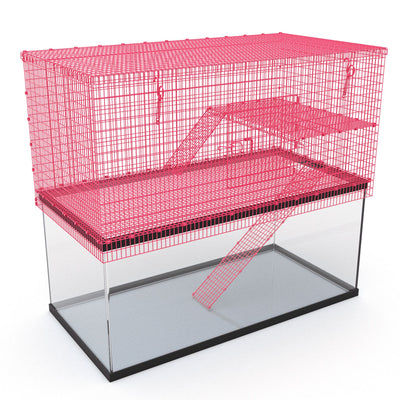 Tank Topper Aquarium Cage for hamsters, Rat, Mice & Gerbils