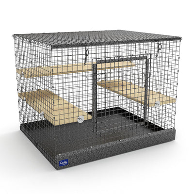 Chinchilla Mansion Chinchilla Cage - Handmade in the USA! Cages Quality Cage Crafters 