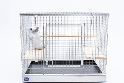 Chinchilla Condo Chinchilla Cage - Handmade in the USA! Galvanized